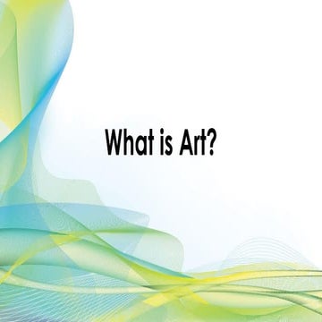 art introduction studying art appreciation