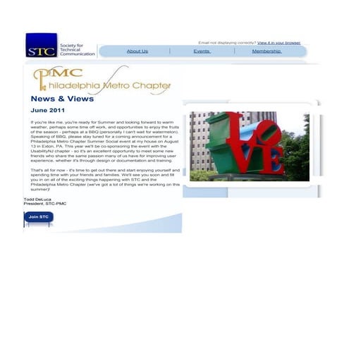 STC PMC Newsletter 2011-06