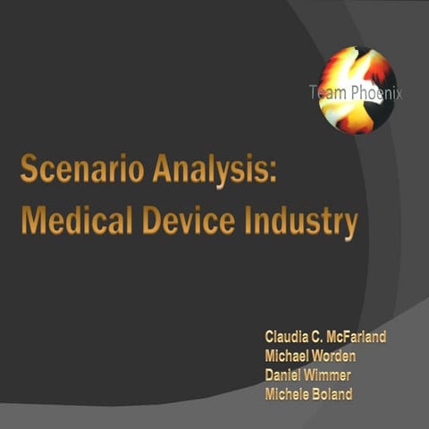 Stc384 team phoenix scenario analysis