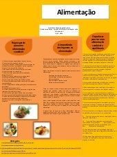 Stc cartaz sobre alimentação