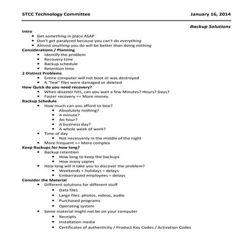 Stcc tech comm handout 2014 01-16