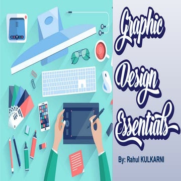 Graphic Design Essentials by Rahul KULKARNI.