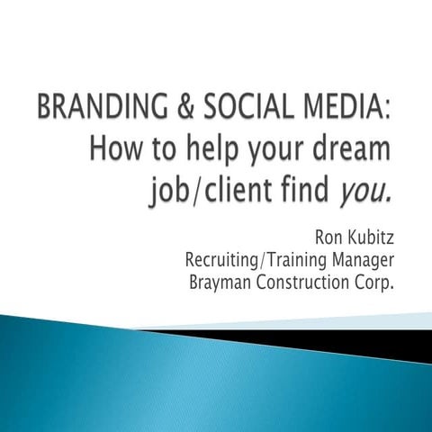 Branding and Social Media