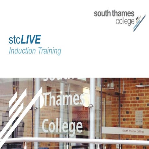stcLIVE Induction Training
