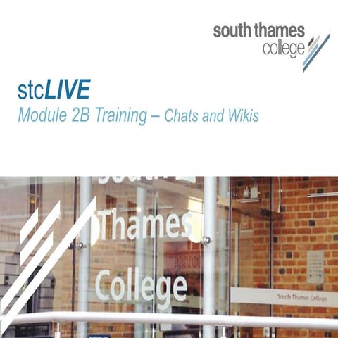 Stc Live 2 B Module Training