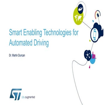 Smart Enabling Technologies for Automated Driving