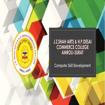 ST CSD PPT GM computer concepts basic introduction | PPTX