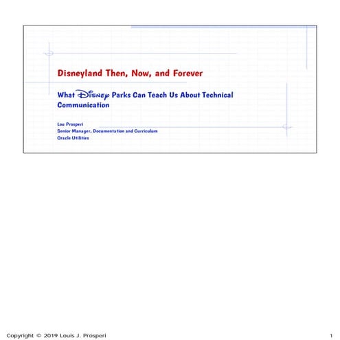 Disneyland Then, Now, and Forever: What Disney Parks Can Teach Us About Techn...