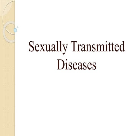 sexually transmitted disease