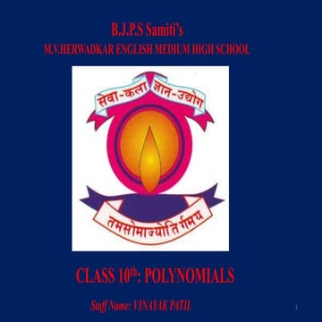 Std 10th Maths Polynomials .pptx