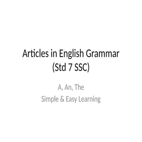 Std_7_std_SSC_English_Articles and rules.pptx