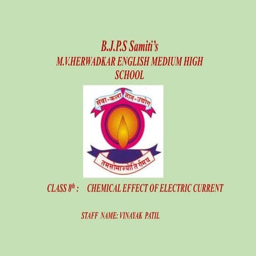 Std 8th Science Chapter 14 Chemical effect of electric current.pptx