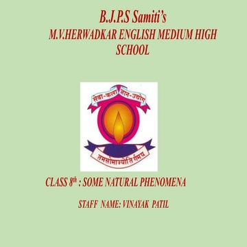 Std 8th Science Chapter 15 Some natural phenomena.pptx