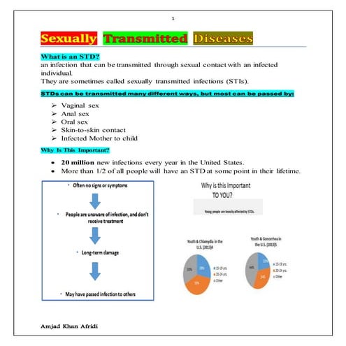 Sexually Transmitted Diseases | DOCX