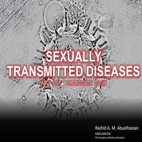 sexual transmitted diseases and the emergency room 