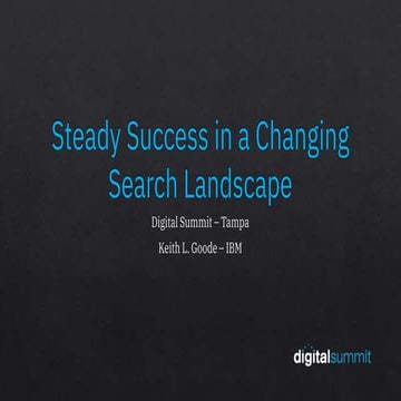 Steady Success in a Changing Search Landscape