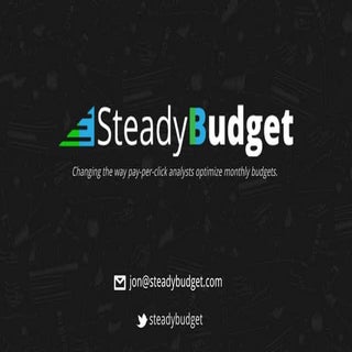 SteadyBudget's Seed Funding Pitch Deck