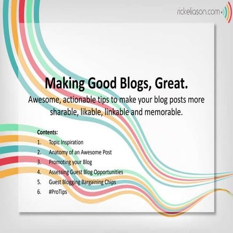 [Steal These] Super Blogging Tips