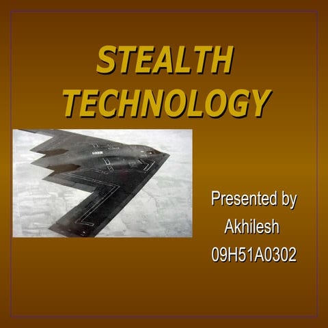 Stealth technology