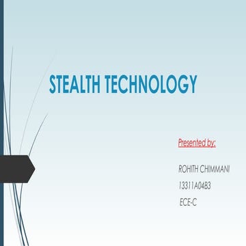 Stealth Technology