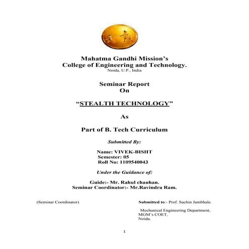 Stealth technology 2