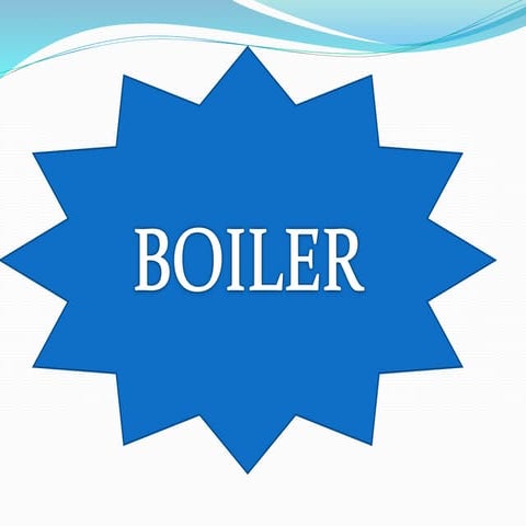 Steam boilers