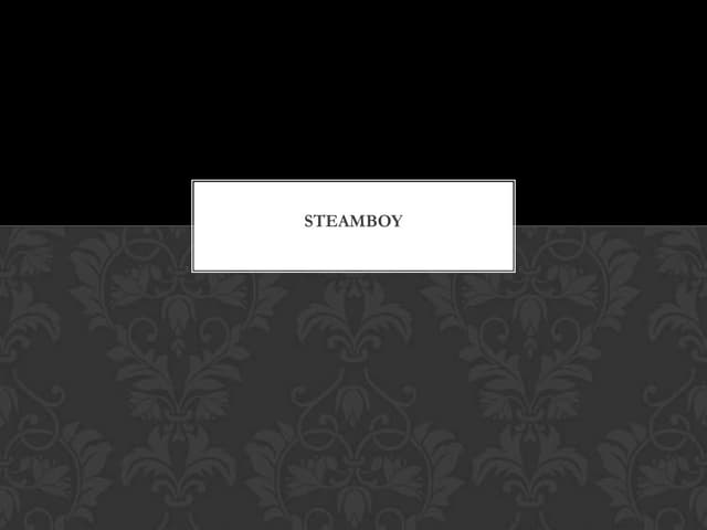 Steamboy PowerPoint