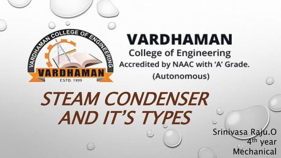 Flash steam and condensate recovery system | PPTX | Physics | Science