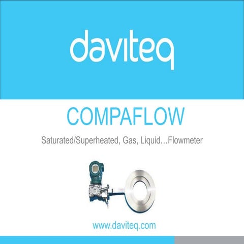 Steam flow meter- COMPAFLOW