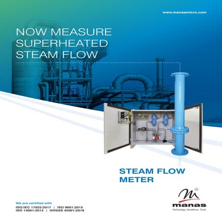 A Trusted Steam Flow Meter Manufacturer and Supplier- Manas