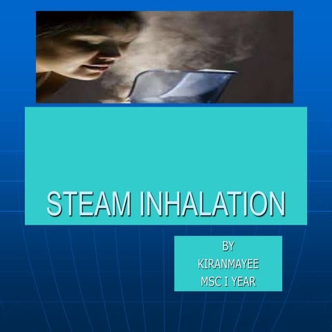 steam inhalation ppt