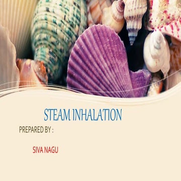 Steaminhalation SHIVA NAGU