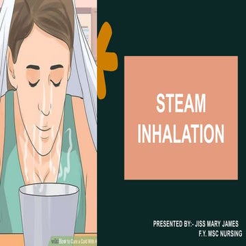 Steam inhalation