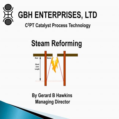 Steam reforming  - The Basics of Reforming
