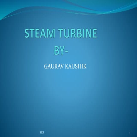 Steam turbine