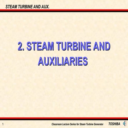 Steam_Turbine operation and maintenance .ppt