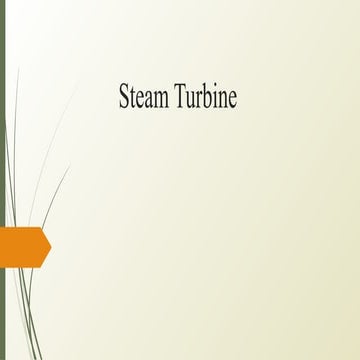 Presentation Slide on Steam Turbine.pptx
