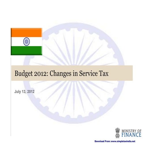 service tax 