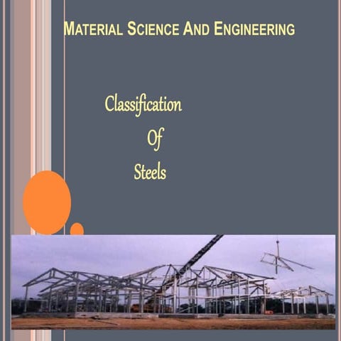 Classification of Steel