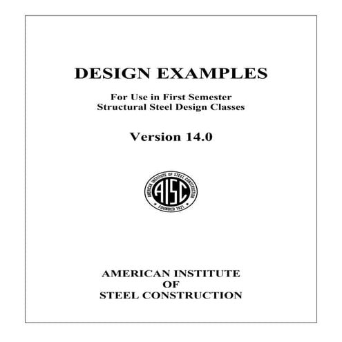 Steel design-examples