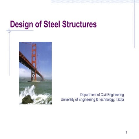 Steel structure for civil engineering professionals