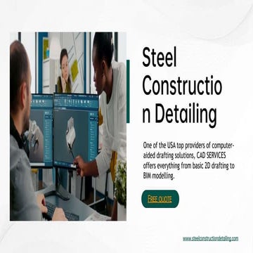 Structural steel detailing services steel construction detailing | PPT