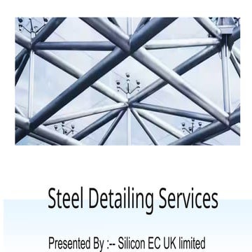 Expert Steel Detailing Services You Can Trust