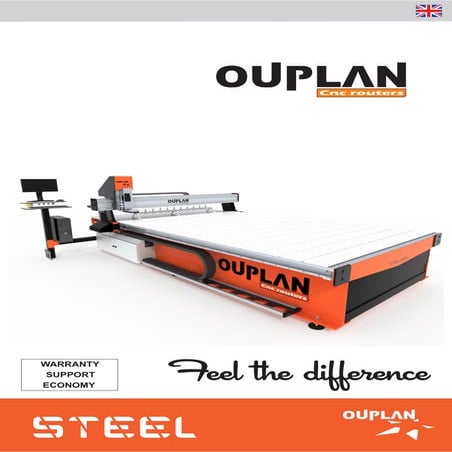 Fresadora Ouplan Steel