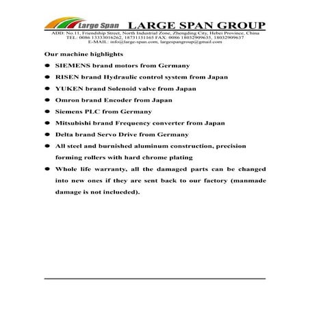 Steel framing machine