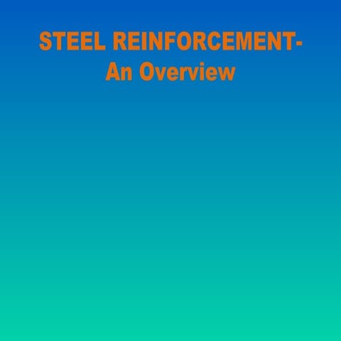 Steel reinforcement 
