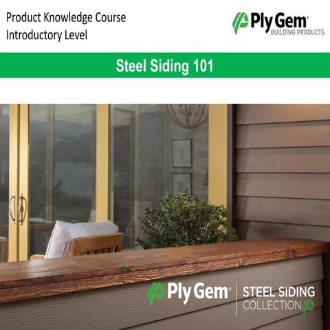 Steel Siding 101