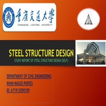Steel Structure Design (Study Report).pptx