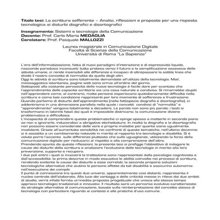 La scrittura sofferente (abstract)_Stefano Cavaliere 