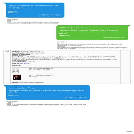 Le chat tra Luca Palamara e Stefano Opilio